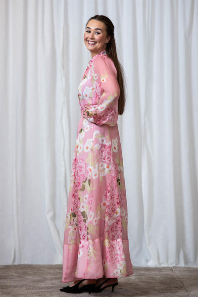 Organza Belt Dress