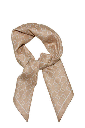 Skjerf Klassisk 65x65 - Beige