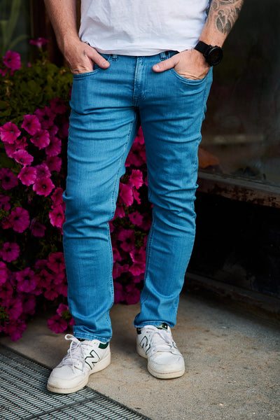 Grover - Straight Fit Hyperflex - Clear Blue