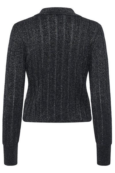 GZmabel Cardigan - Black w/Lurex
