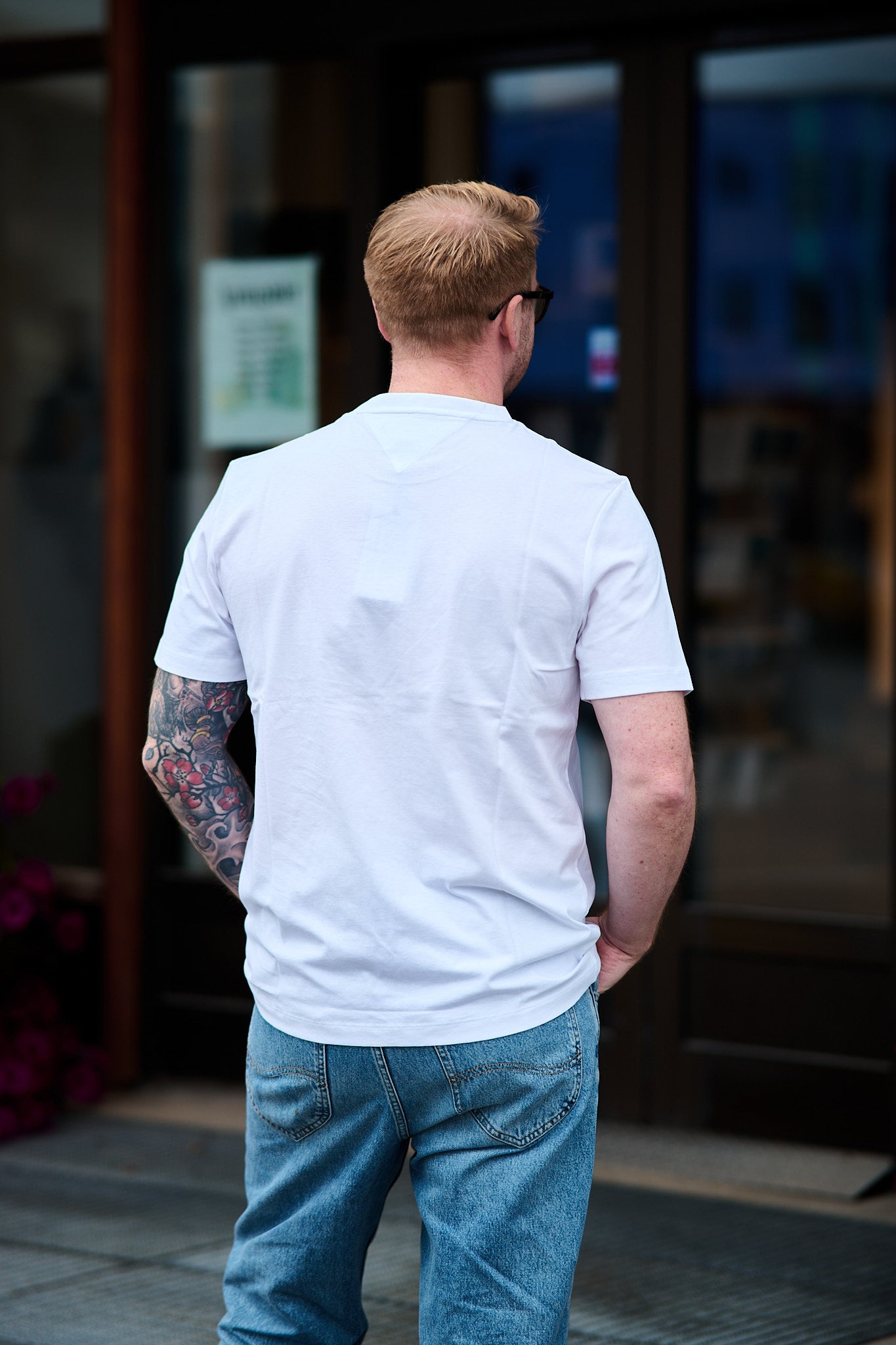 Stack Graphic Tee - White