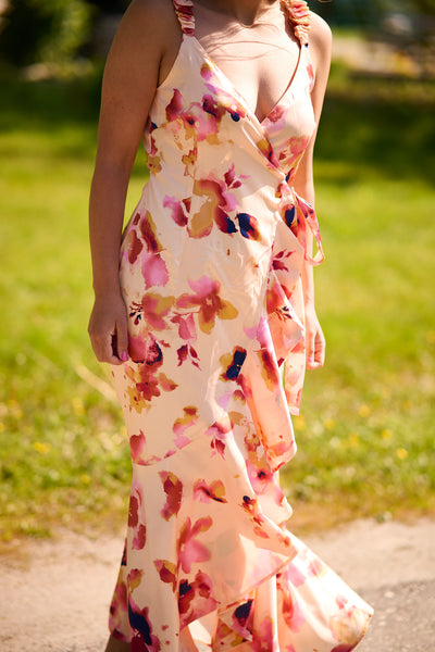 Bloom Dress - Multicolor Flower Print