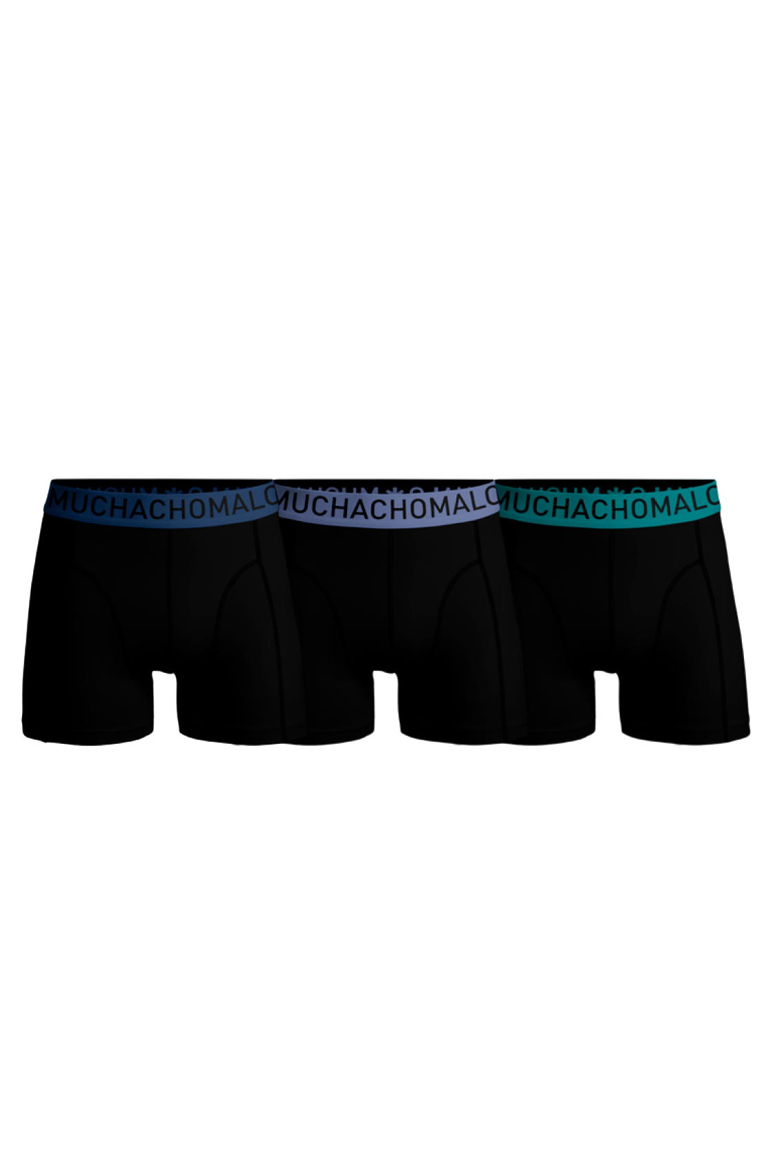 3pk Microfiber Boxer - Black/Black/Black