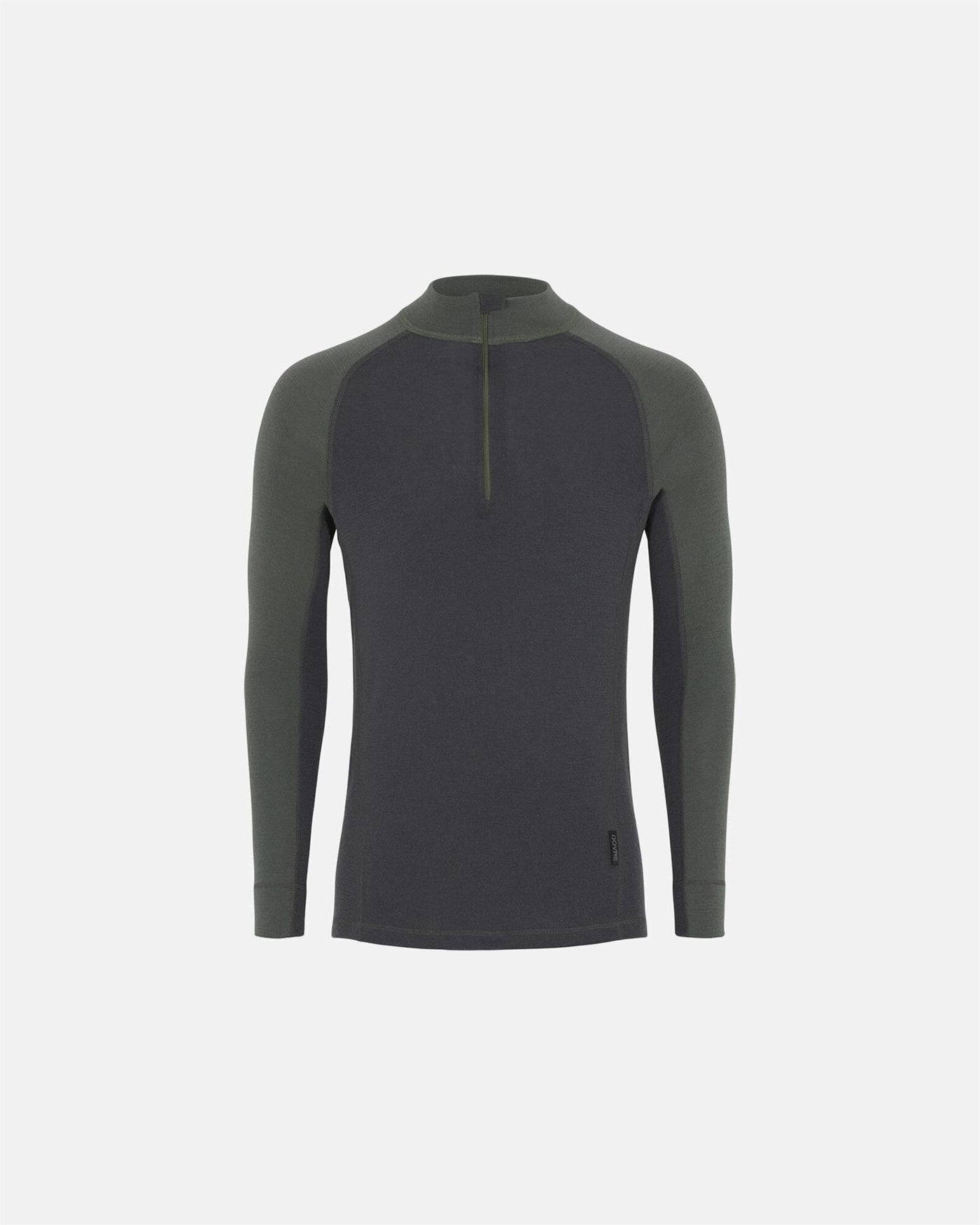 Active Wool Longsleve Shirt W/Zipper
