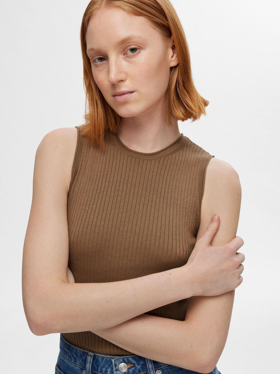 Lydia SL O-Neck Knit Top NOOS