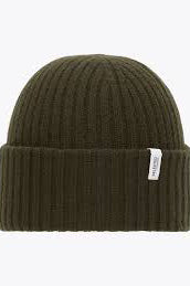 Merino Wool Beanie - Forest Night Melange