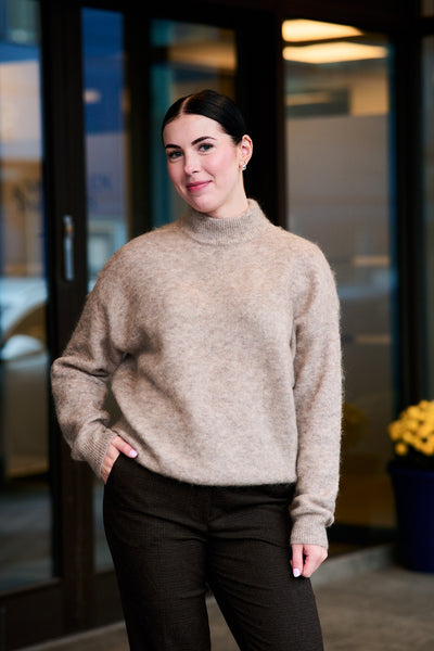 Debbie Pullover - Warm Sand Melange