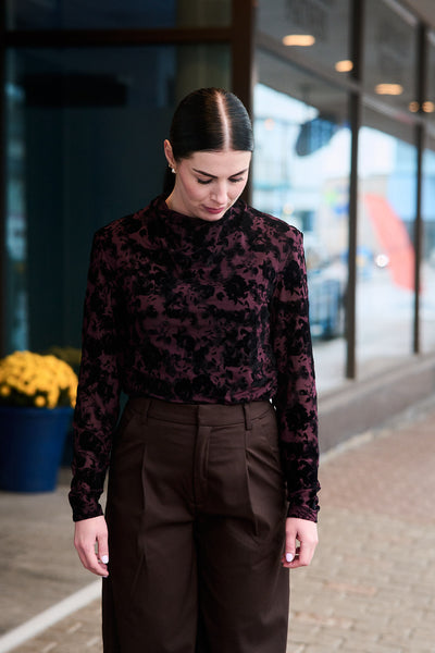 GZFlora Top - Aronia/Black