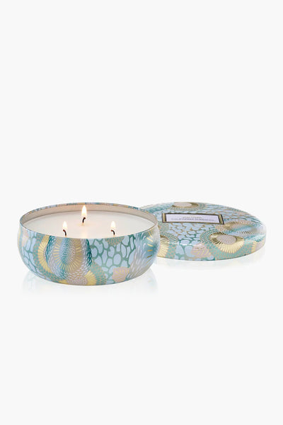 3-Wick Tin Candle - 40t California Summers