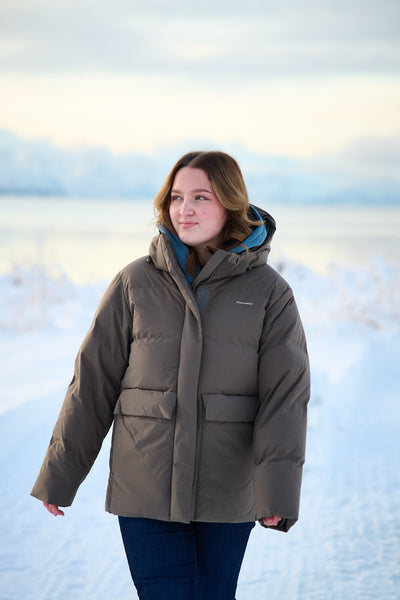 Besseggen Down Jacket - Taupe