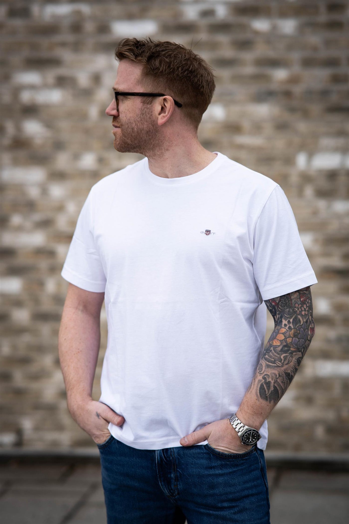 Reg Shield SS T-Shirt - White