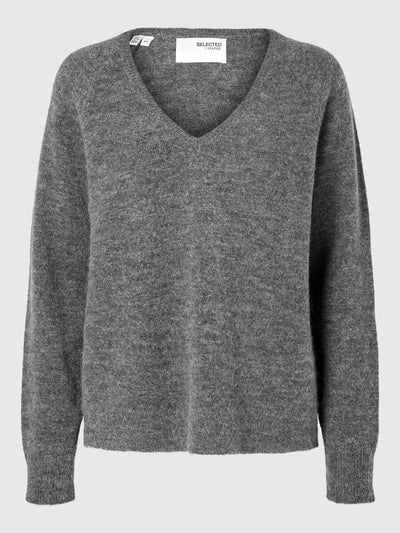 Lulu New LS Knit V-neck