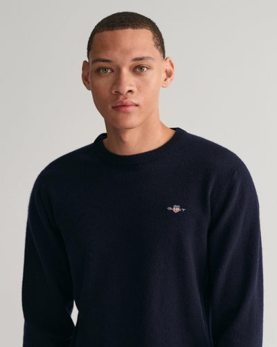 Superfine Lambswool C-Neck