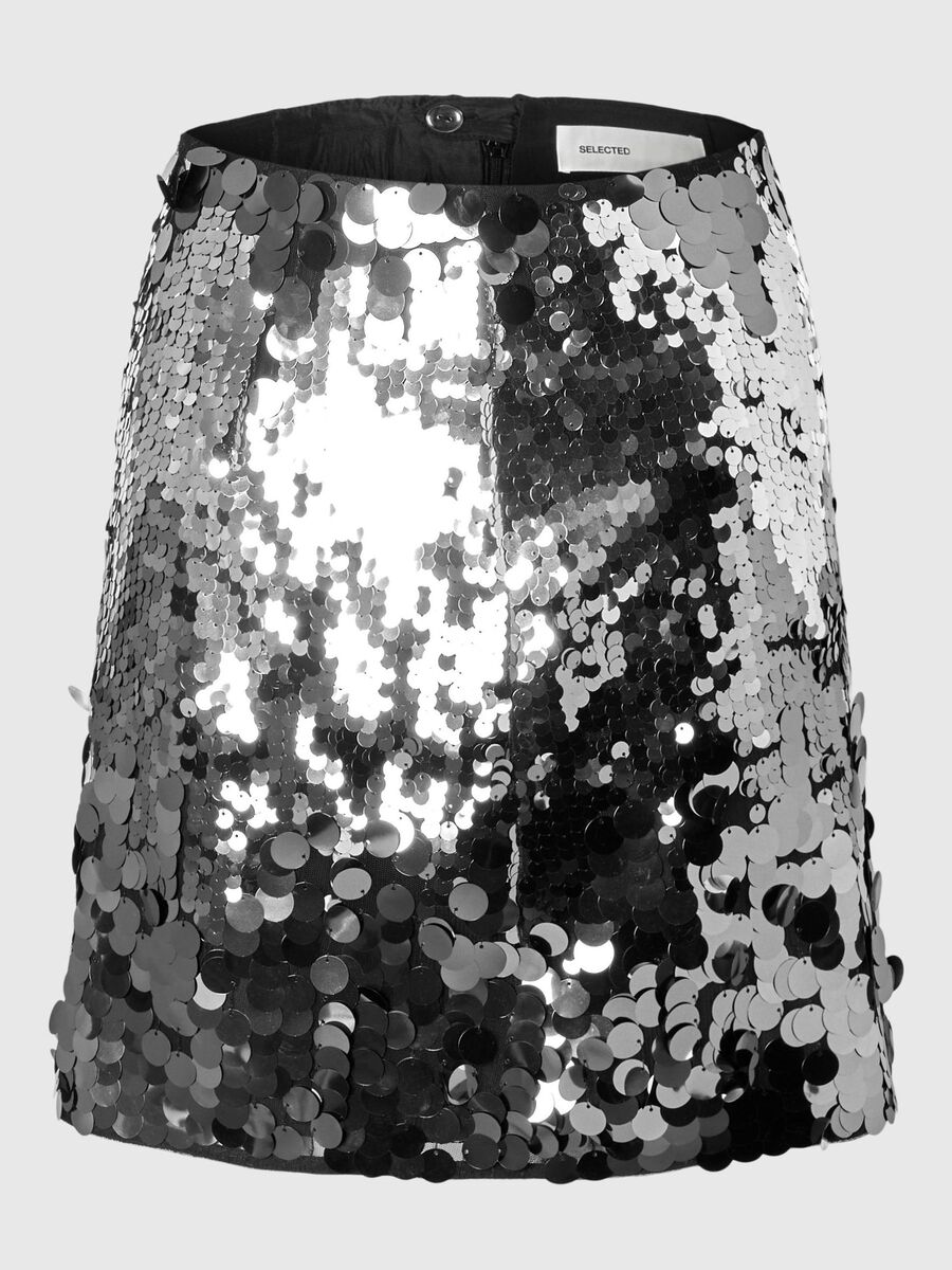 Tana HW Short Sequins Skirt