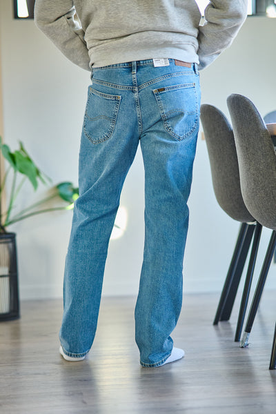 Daren Zip Fly - Reuglar Straight - Horizon blue