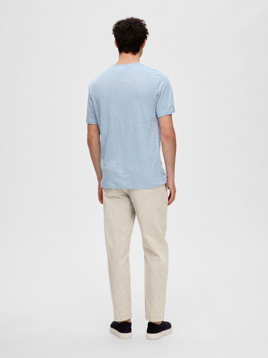 Bet Linen SS O-Neck Tee