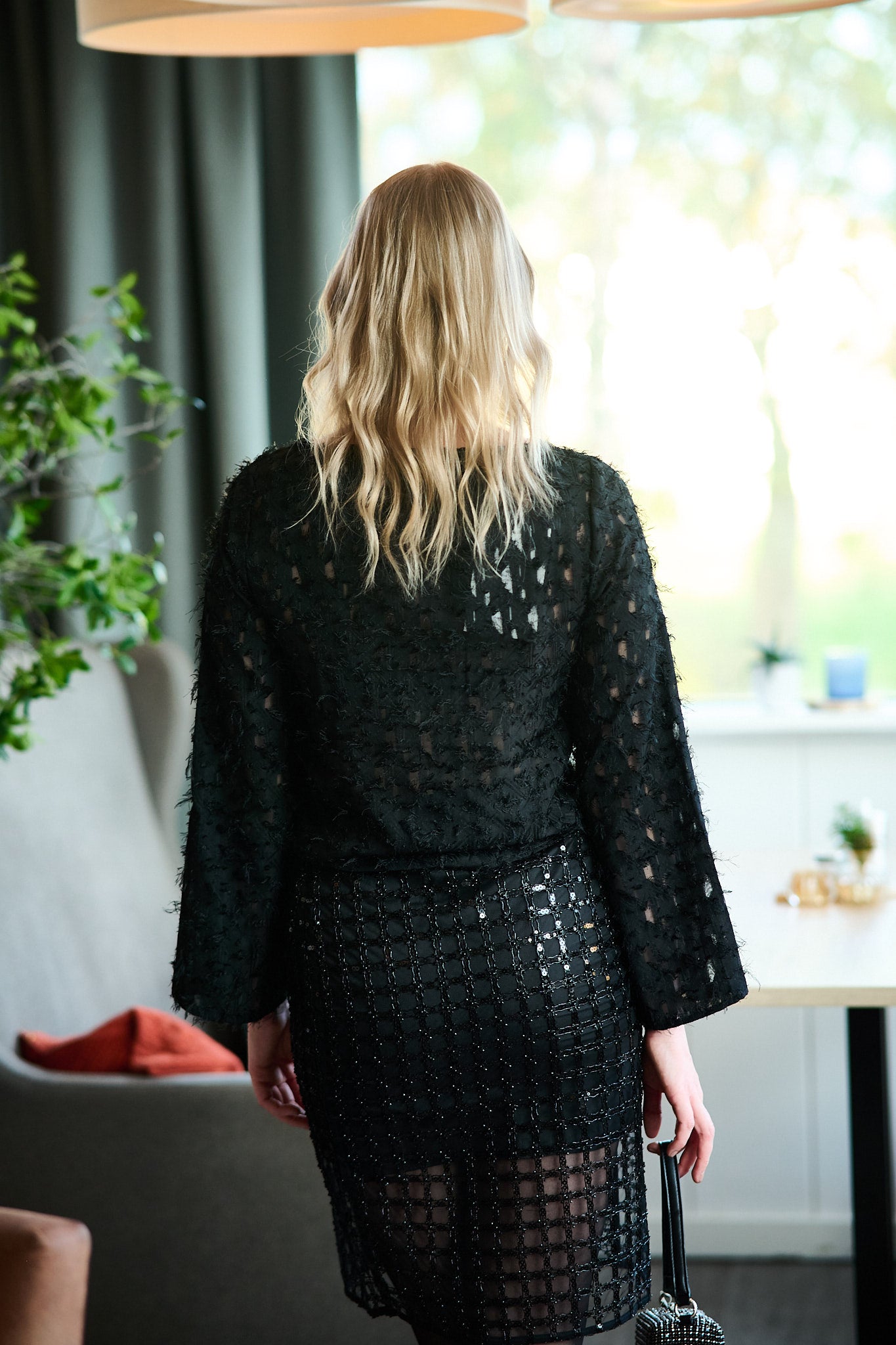 Marion Ls Boat Neck - Black