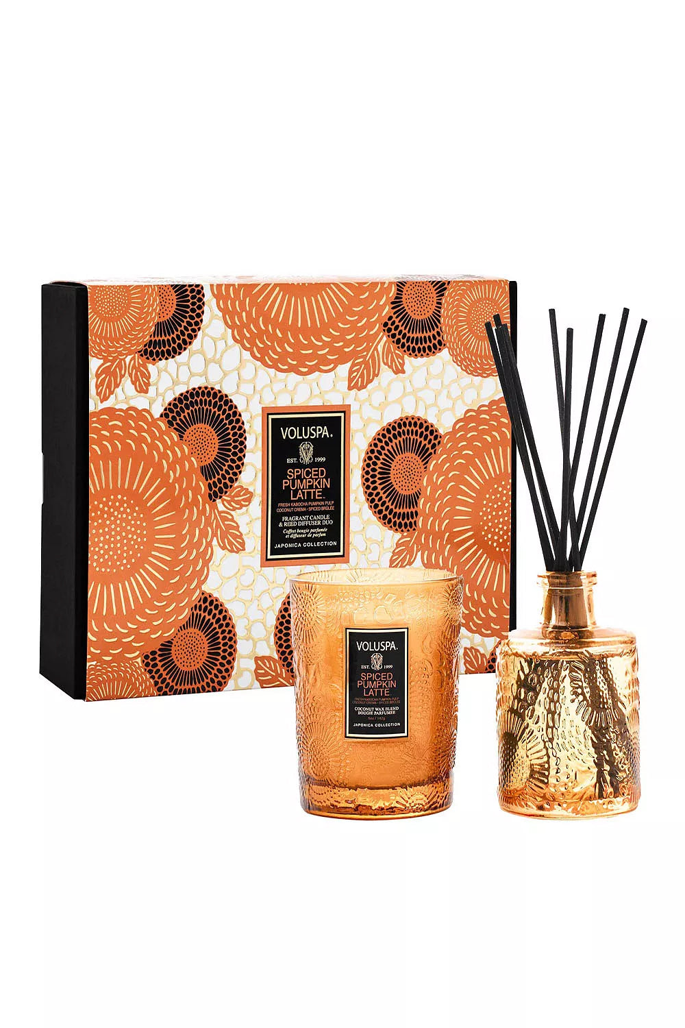 Demi Candle & Diffuser Duo Set - Spiced Pumpkin Latte