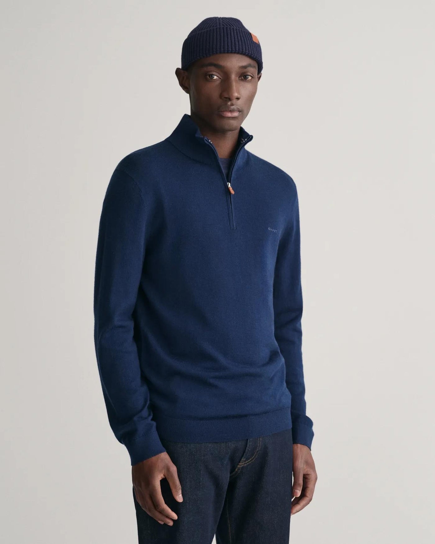 Extrafine Merino Wool Half Zip