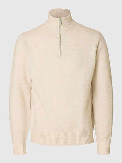 Rai Ls Knit Half Zip