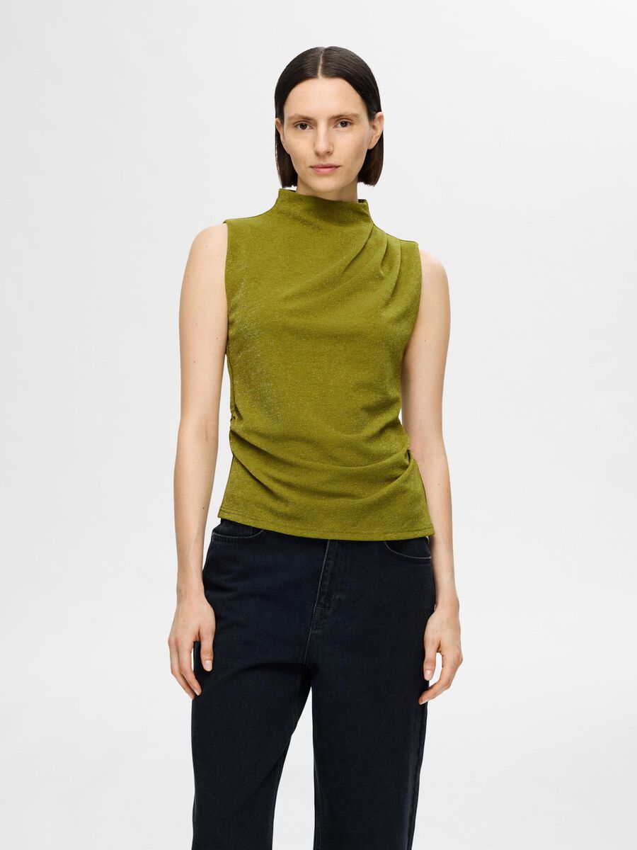 Marw Sl Hich Neck Top