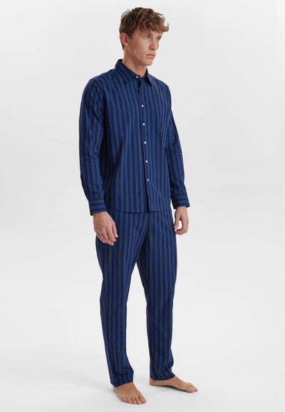 JBS  of Dk Woven Shirt - Blue Stripe