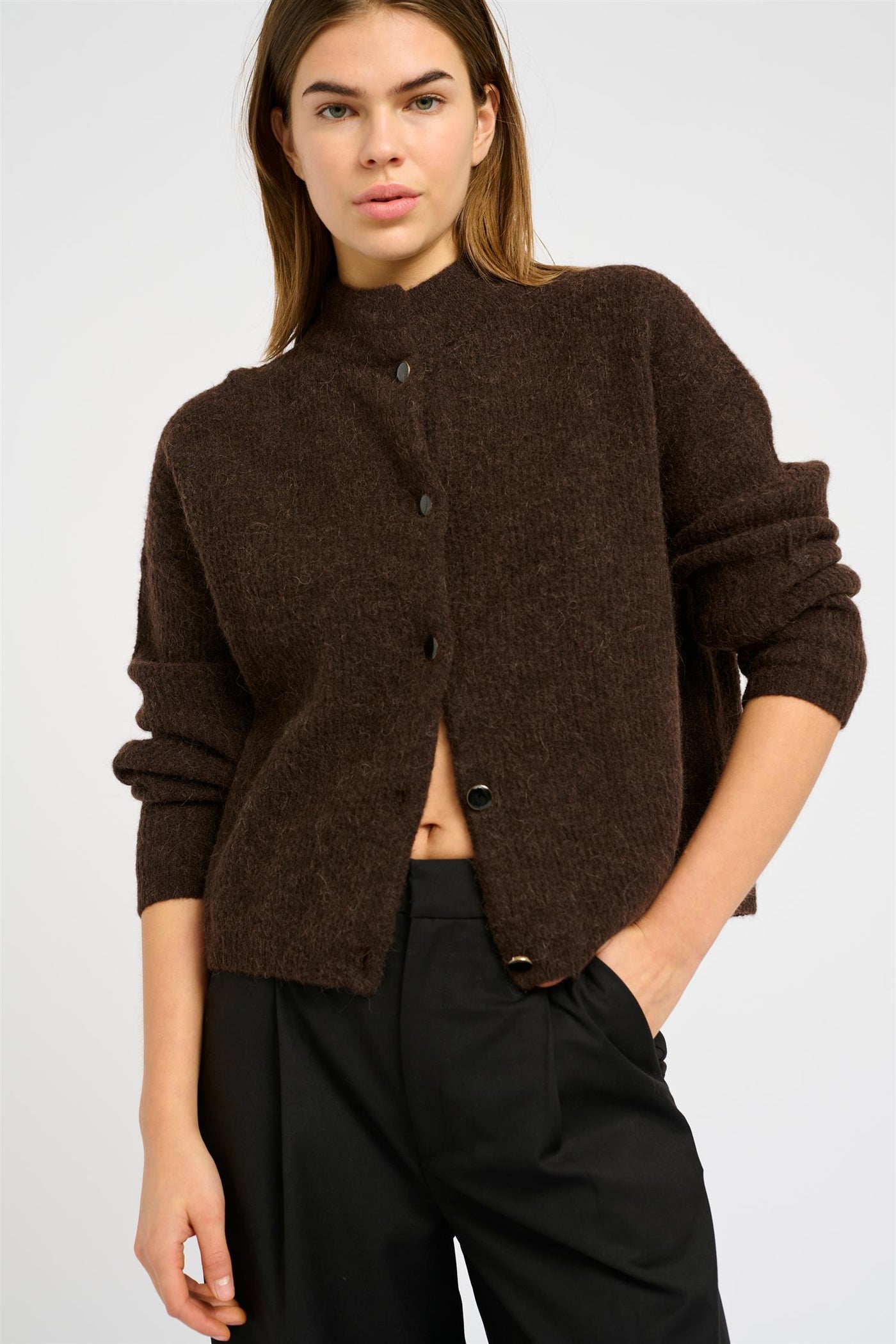 Akpha Short Cardigan - Molé