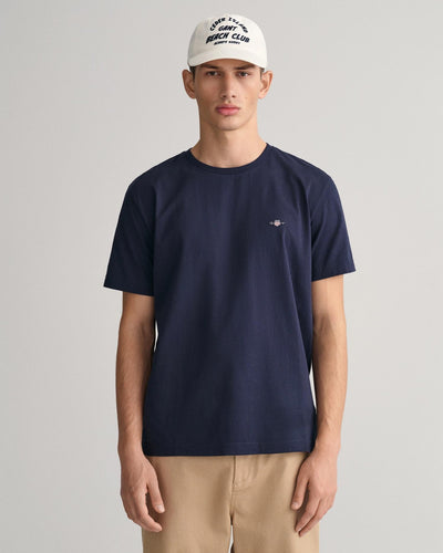 Reg Shield SS T-Shirt - Evening Blue