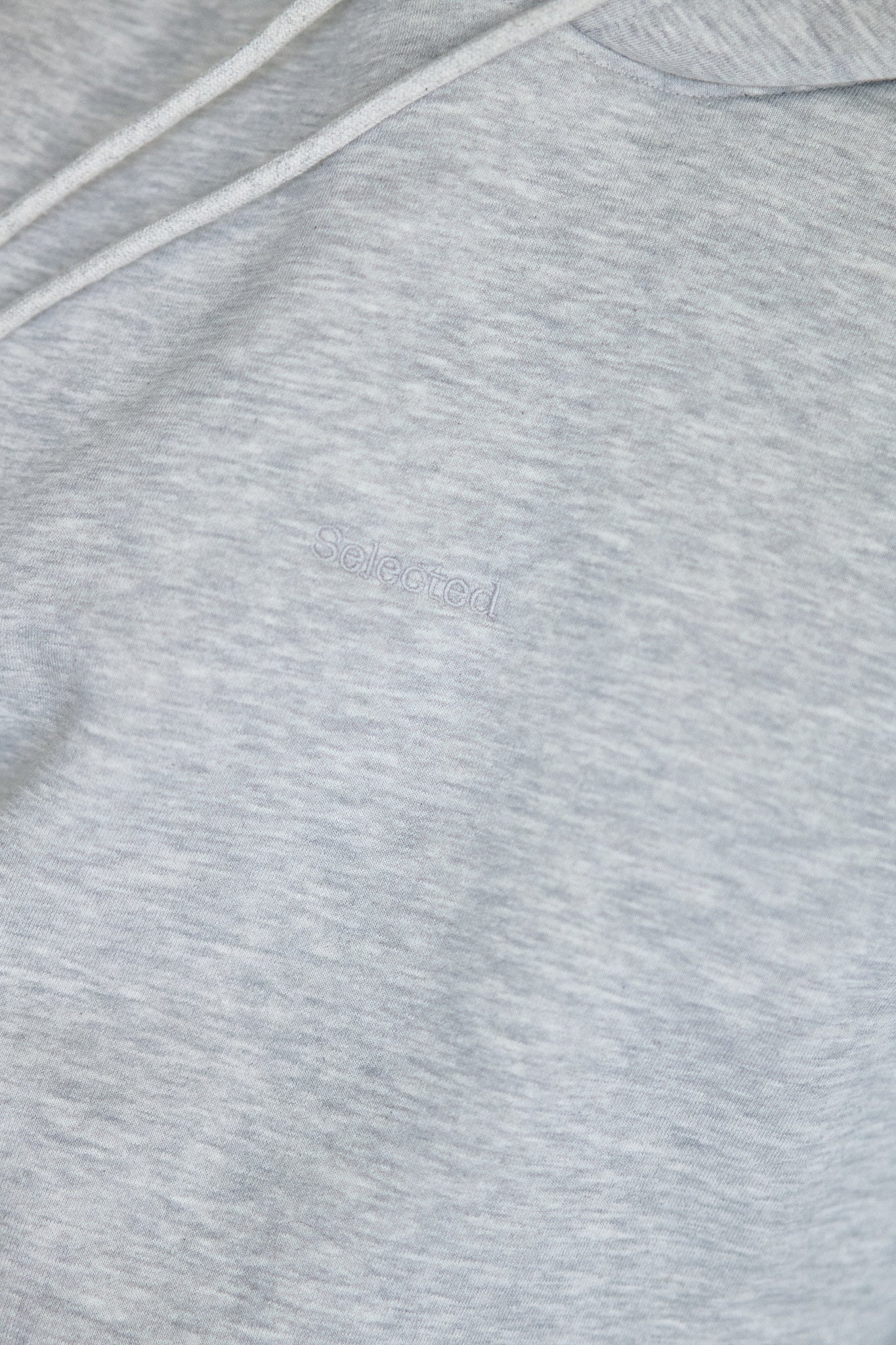 Hankie Logo Hood Sweat Noos - Light Grey Melange