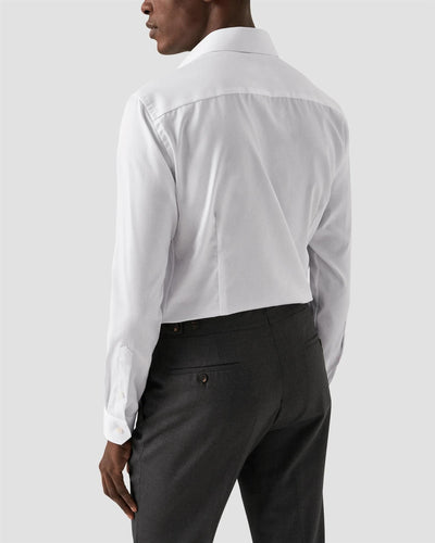 Solid Signature Twill Shirt - Slim Fit