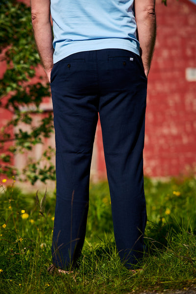 Straight Brody Sun Pant - Dark Sapphire