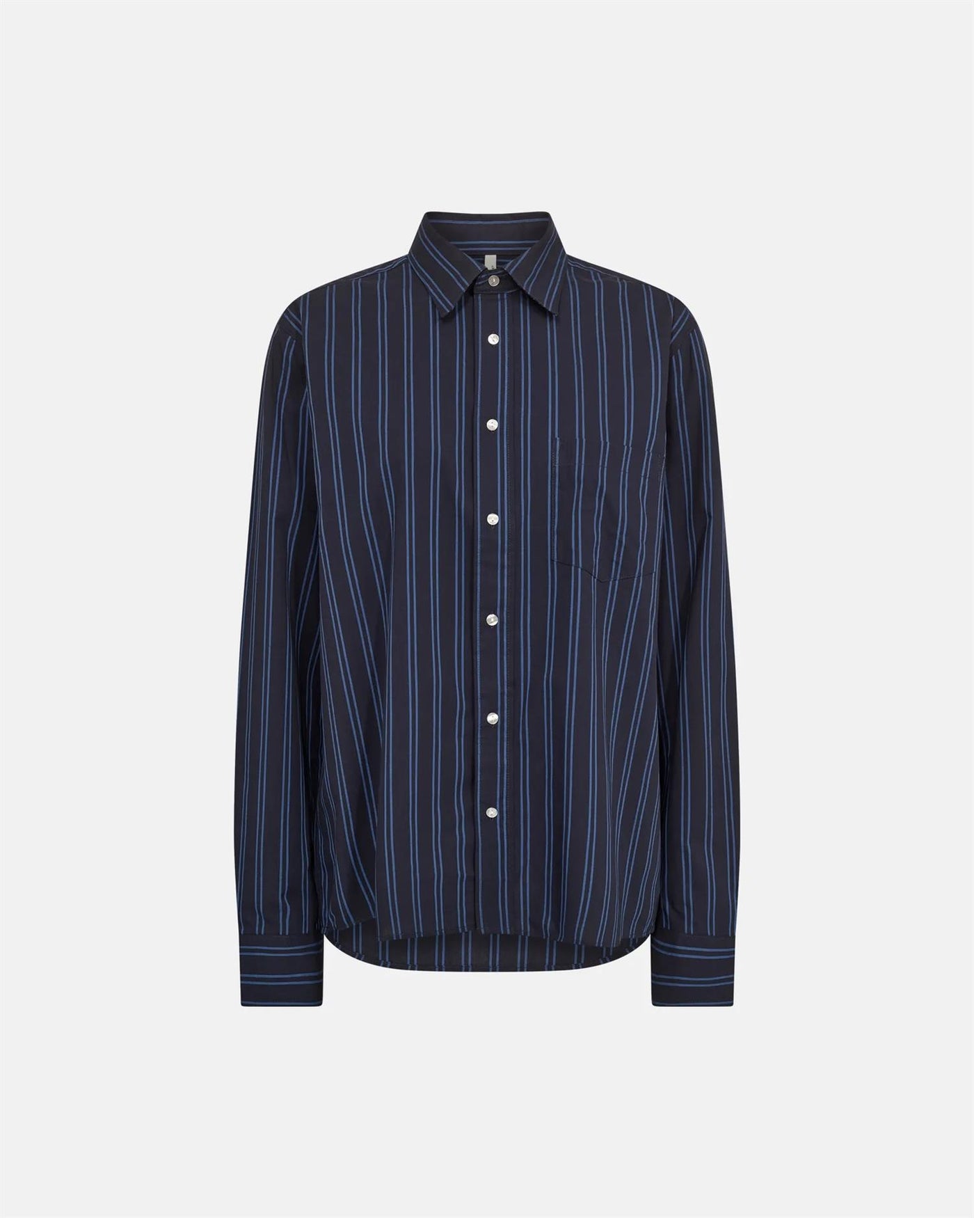 JBS  of Dk Woven Shirt - Blue Stripe