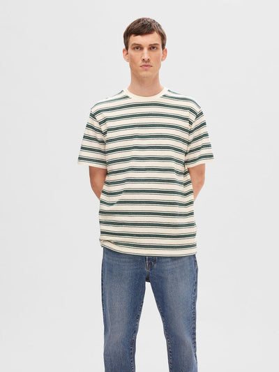 Relaxsolo Stripe SS O-Neck Tee