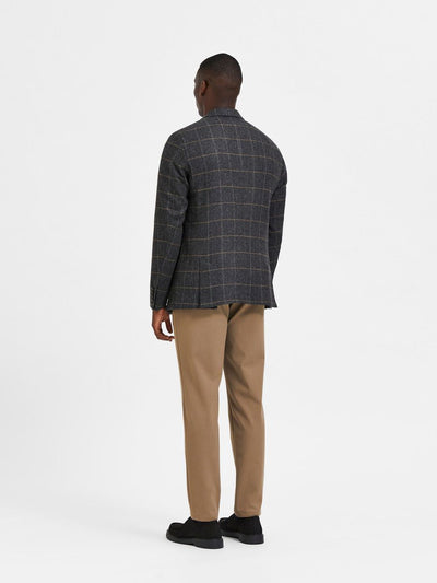 Slim-Dallas Wool Chk Blz