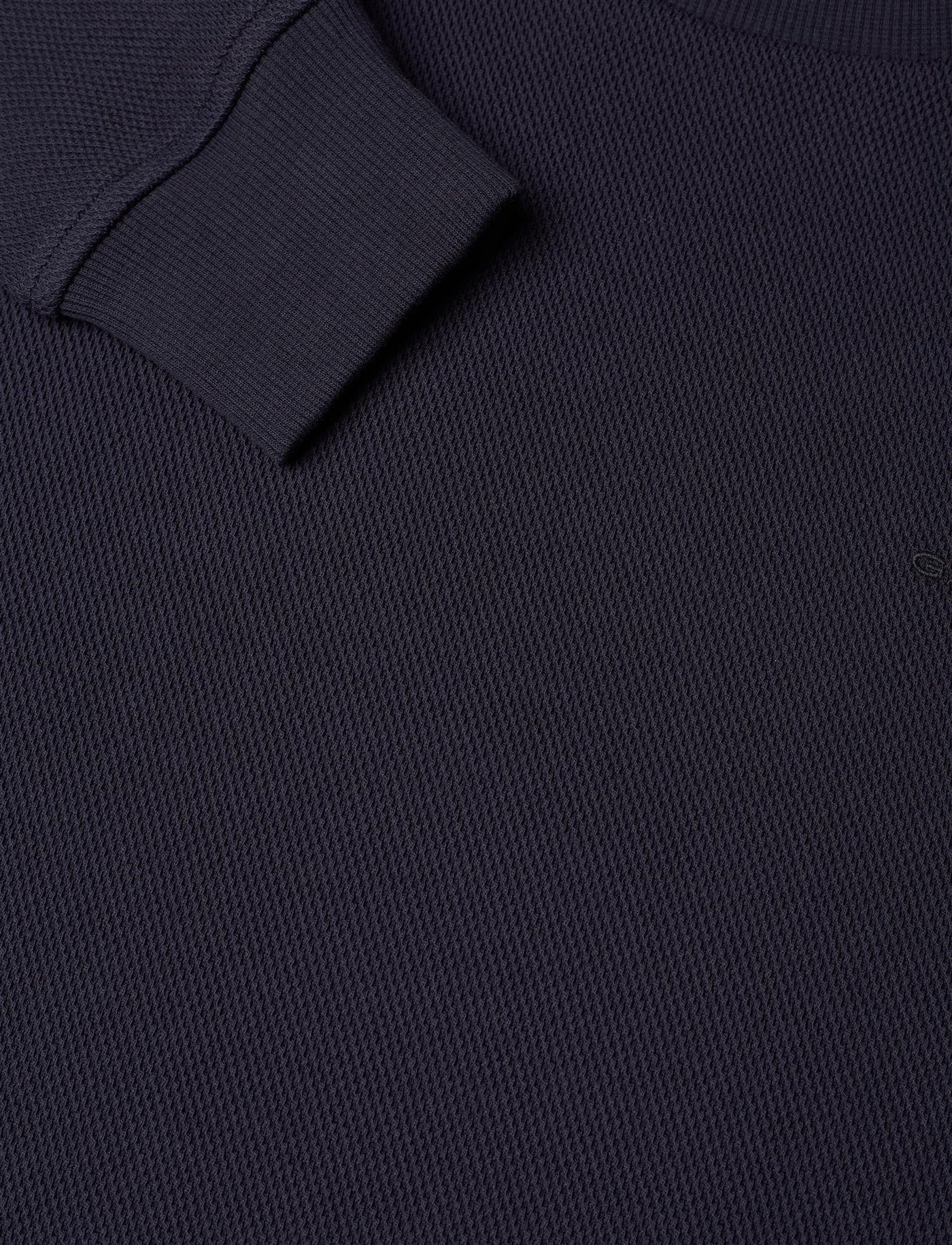 Waffle Texture C-Neck