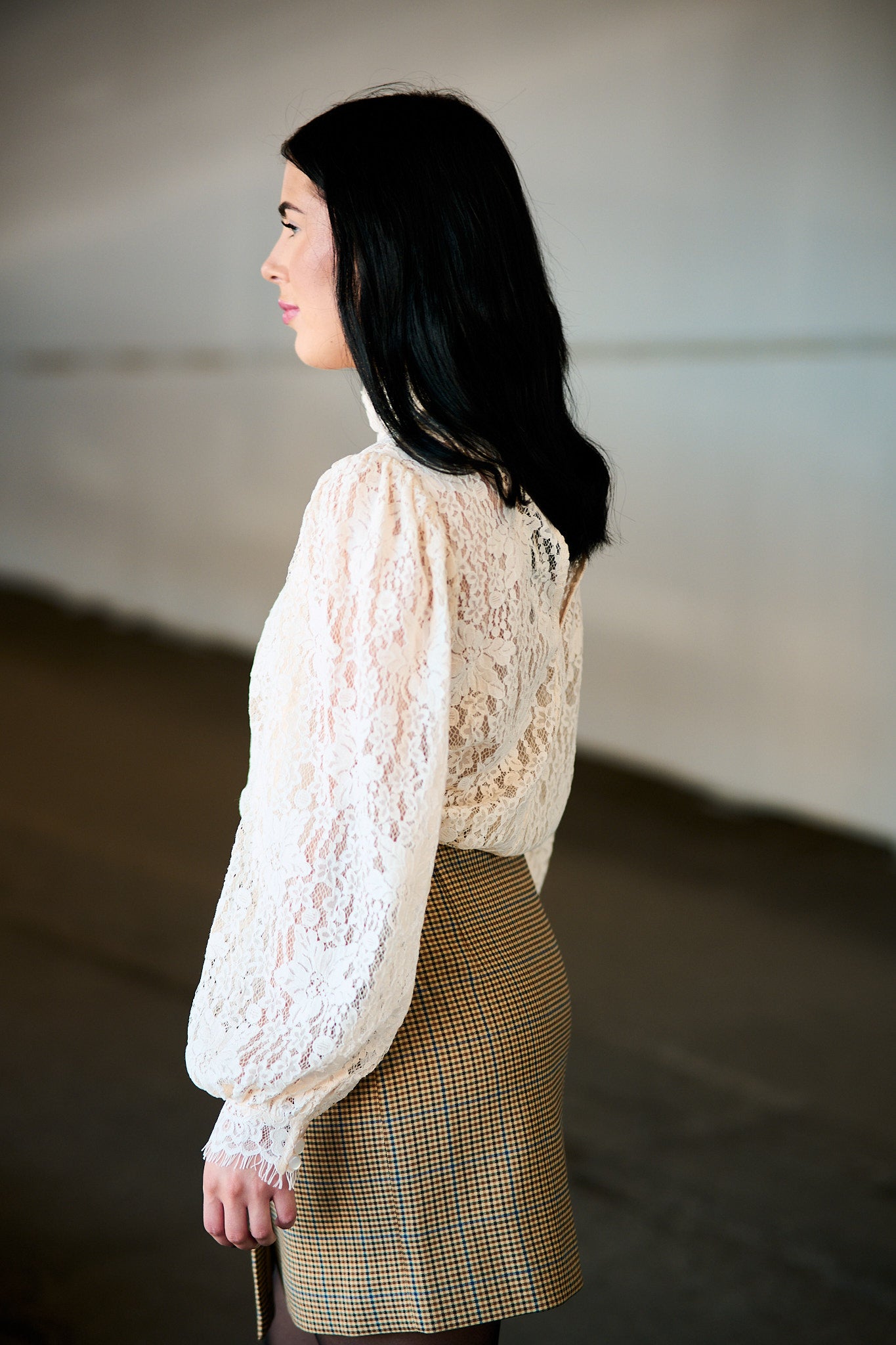 Lace Blouse - Vintage White