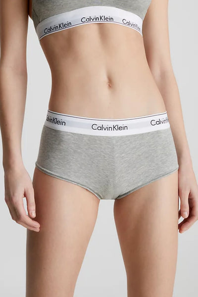 Boyshort - Grey Heather