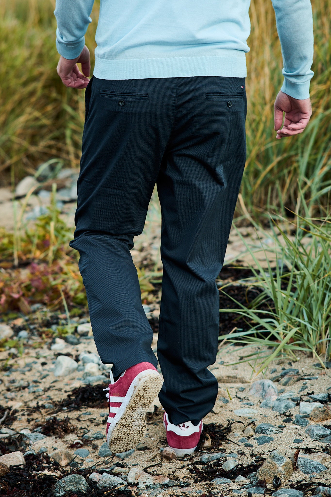 Denton Printed Structure Chino - Desert Sky