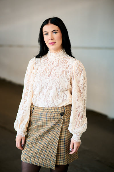 Lace Blouse - Vintage White