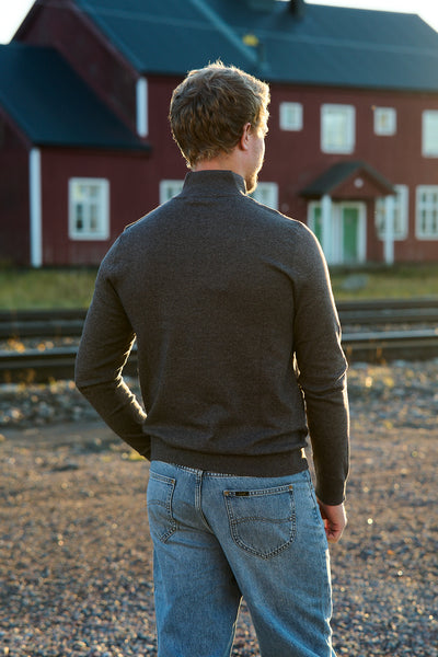 Berg LS Half Zip - Morel