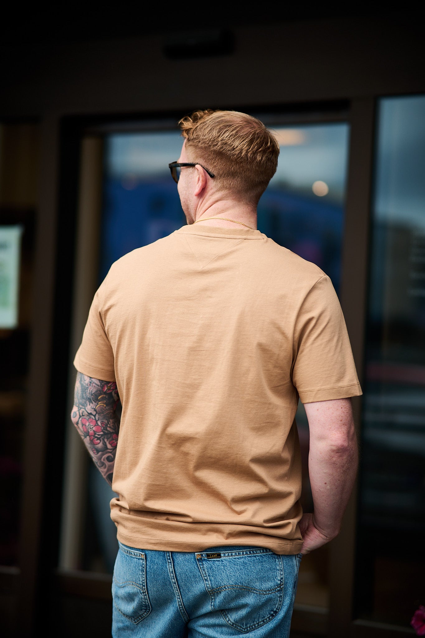 Stack Graphic Tee - Timeless Camel