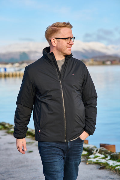 Lightweight Blouson Jacket - Black