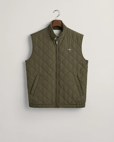 Quilted Windcheater Vest