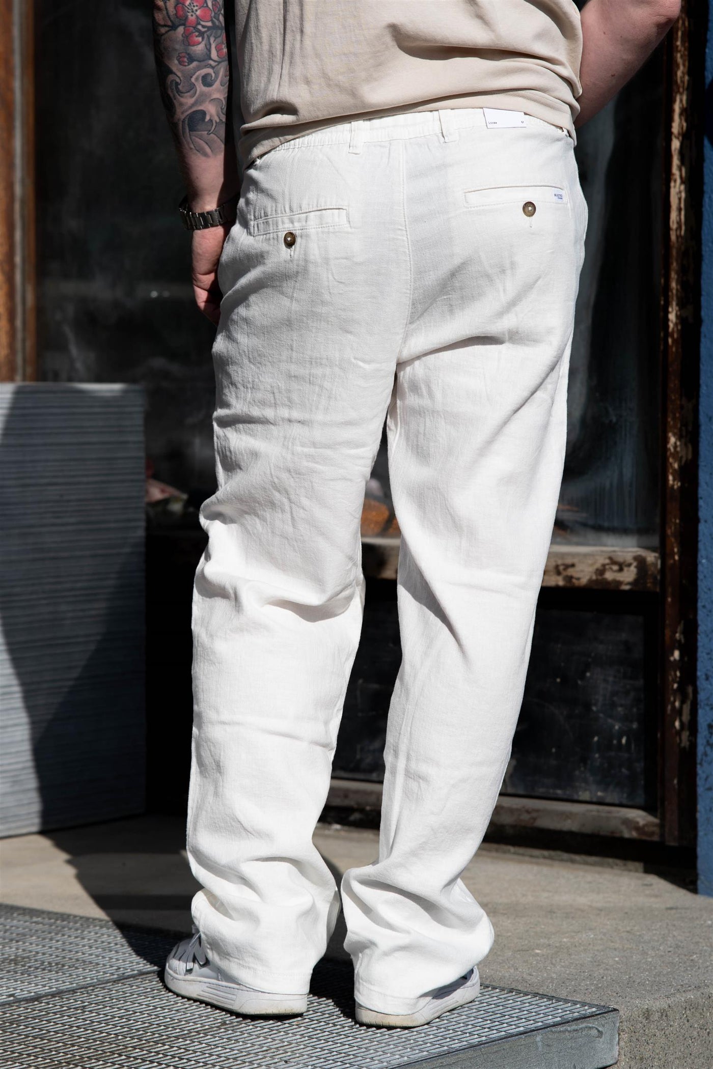 220- Loose Brody Sun Pant - Cloud Dancer