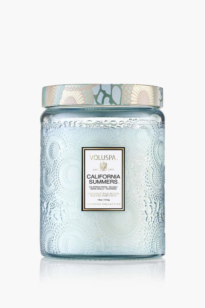 Large Jar Candle - 100t California Summers