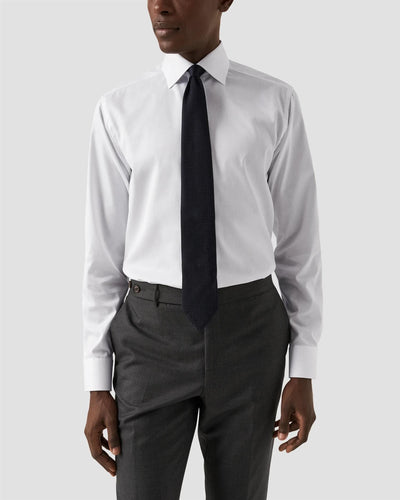 Solid Signature Twill Shirt - Slim Fit