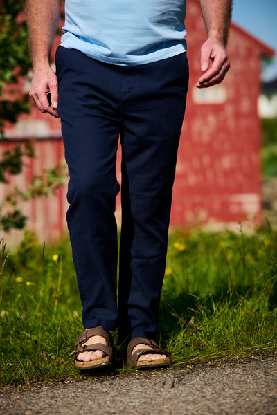 Straight Brody Sun Pant - Dark Sapphire