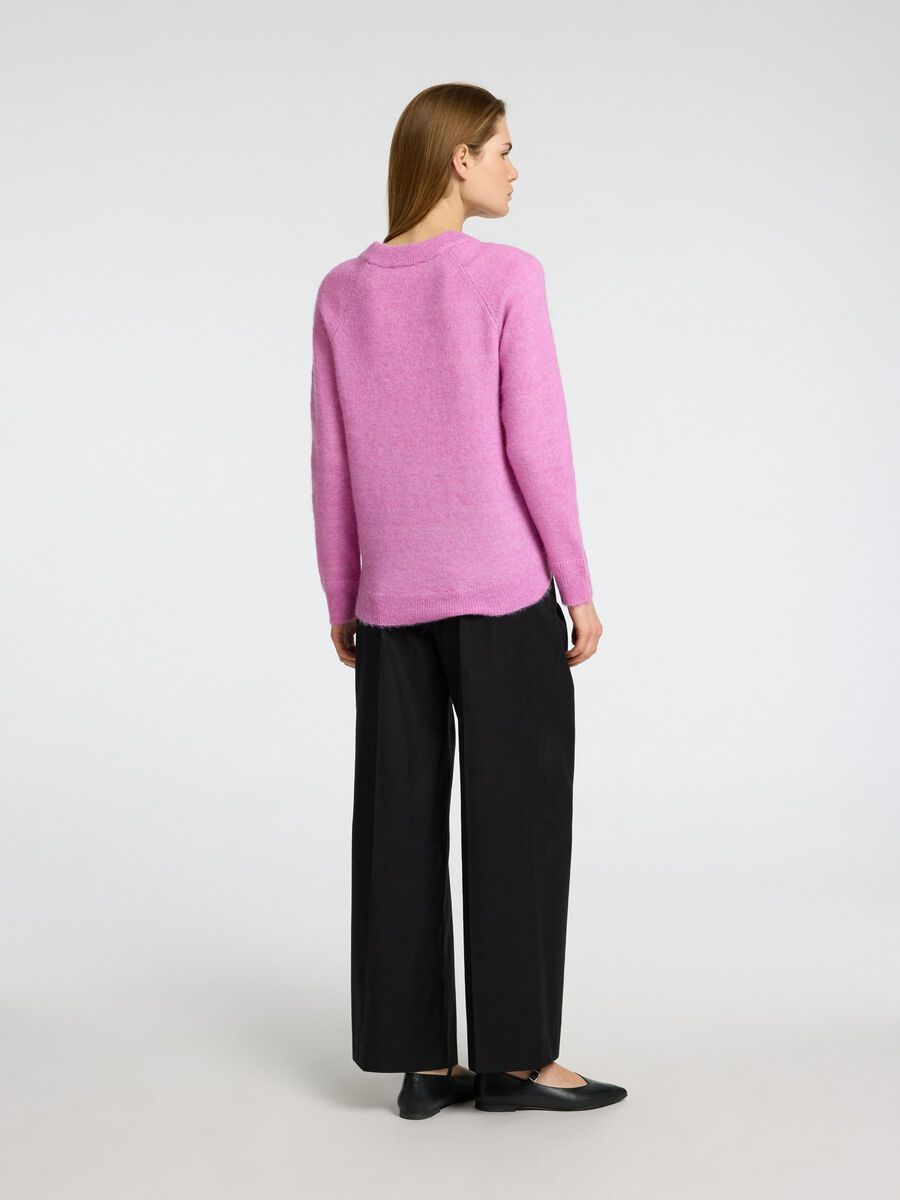 Lulu Ls Knit O-Neck - First Bloom