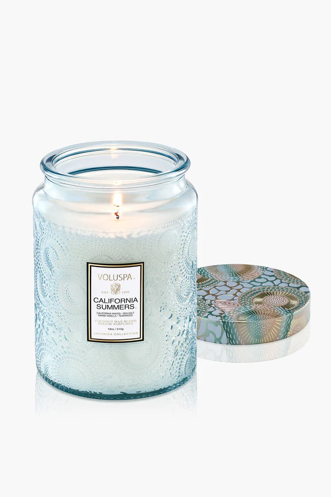 Large Jar Candle - 100t California Summers