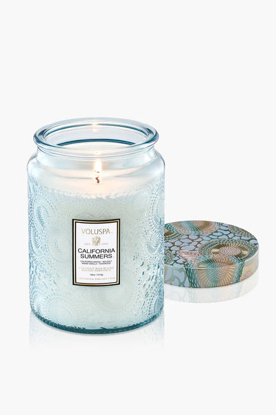 Large Jar Candle - 100t California Summers